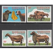 Barbados - Correo 1982 Yvert 541/4 ** Mnh Fauna