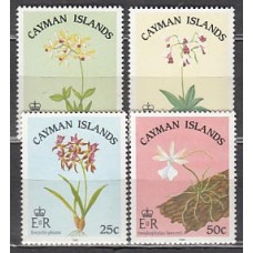 Caimanes - Correo Yvert 547/50 ** Mnh Flores