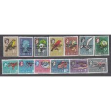 Tristan da Cunha - Correo Yvert 55/67 * Mh  Fauna