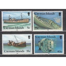 Caimanes - Correo Yvert 551/4 ** Mnh Barcos