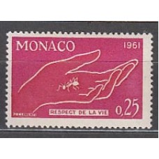 Monaco - Correo 1961 Yvert 554 ** Mnh   Respeto a los animales