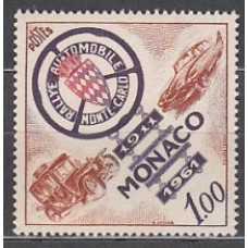 Monaco - Correo 1961  Yvert 555 ** Mnh  Automóviles