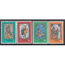 Antigua Correo Yvert 555/8 ** Mnh Navidad vidrieras