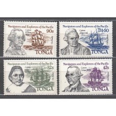 Tonga - Correo Yvert 555/8 ** Mnh Barcos