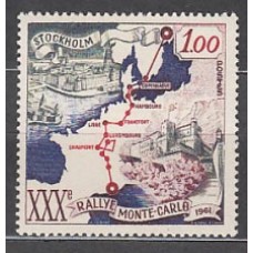 Monaco - Correo 1961 Yvert 556 ** Mnh  Rally de Montecarlo