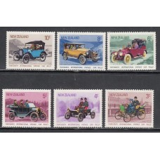 Nueva Zelanda - Correo 1972 Yvert 556/61 * Mh Coches