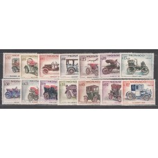 Monaco - Correo 1961 Yvert 557/70 ** Mnh   Coches antiguos