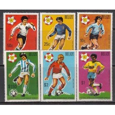 Belize - Correo Yvert 566/71 ** Mnh Deportes fútbol