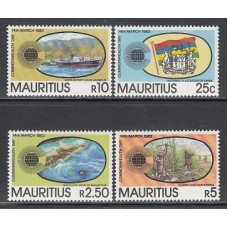 Mauricio - Correo Yvert 566/9 ** Mnh