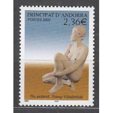 Andorra Francesa Correo 2002 Yvert 571 ** Mnh Pintura