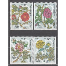 Somalia - Correo Yvert 573/6 ** Mnh  Flores