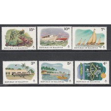 Maldives - Correo Yvert 573/8 ** Mnh  Barcos