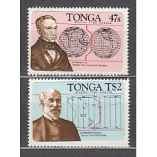 Tonga - Correo Yvert 580/1 ** Mnh