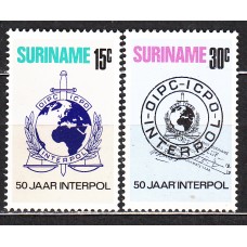 Surinam - Correo 1973 Yvert 581/82 ** Mnh 