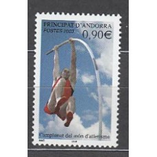 Andorra Francesa Correo 2003 Yvert 583 ** Mnh Deportes