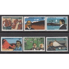 Australia - Correo 1976 Yvert 584/9 ** Mnh Personajes