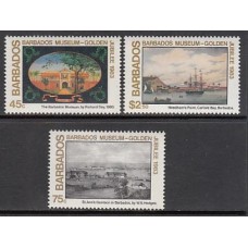 Barbados - Correo 1983 Yvert 589/91 ** Mnh Pinturas