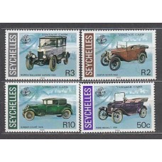 Seychelles - Correo Yvert 591/4 ** Mnh  Coches antiguos