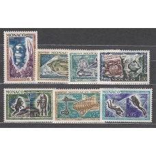 Monaco - Correo 1962 Yvert 591/7 ** Mnh   El hombre bajo el mar