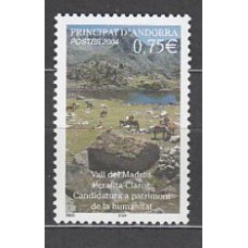 Andorra Francesa Correo 2004 Yvert 596 ** Mnh