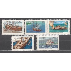 Tonga - Correo Yvert 597/601 ** Mnh Barcos