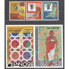 Somalia - Correo Yvert 604/6+Hb 44/5 ** Mnh   Filatelia