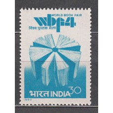 India - Correo Yvert 615 ** Mnh  Feria del libro