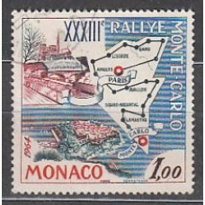 Monaco - Correo 1963 Yvert 616 usado  Rally de Montecarlo