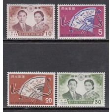 Japon - Correo 1959 Yvert 623/6 ** Mnh