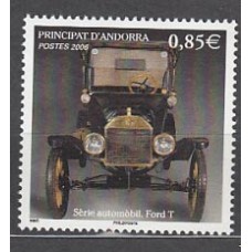 Andorra Francesa Correo 2006 Yvert 630 ** Mnh Coches