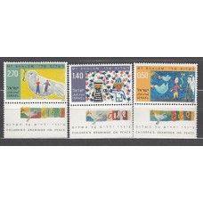 Israel - Correo 1977 Yvert 631/3 ** Mnh  Dibujos infantiles