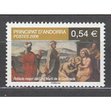 Andorra Francesa Correo 2006 Yvert 632 ** Mnh Navidad