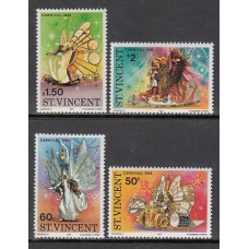 San Vicente - Correo Yvert 642/5 ** Mnh Carnaval