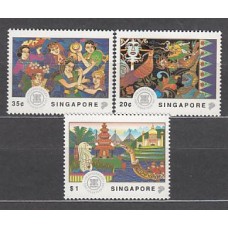 Singapur - Correo Yvert 644/6 ** Mnh