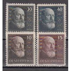 Austria - Correo 1928 Yvert 374/7 ** Mnh Personajes