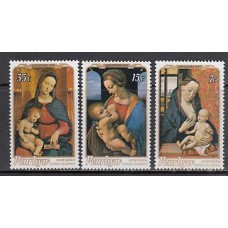 Penrhyn - Correo Yvert 65/7 ** Mnh Navidad