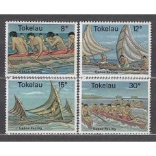 Tokelau - Correo Yvert 65/8 ** Mnh Canoas