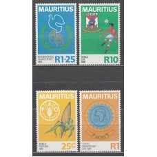 Mauricio - Correo Yvert 655/8 ** Mnh