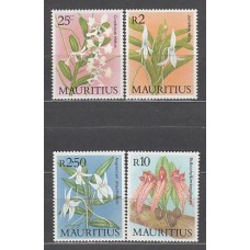 Mauricio - Correo Yvert 659/62 ** Mnh  Flores