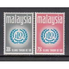 Malaysia - Correo Yvert 66/7 ** Mnh