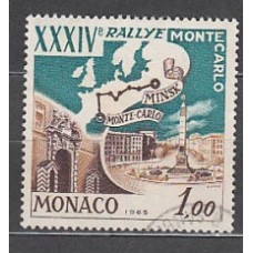 Monaco - Correo 1964 Yvert 662 usado  Rally de Montecarlo