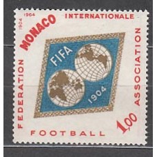 Monaco - Correo 1964 Yvert 663 ** Mnh   FIFA