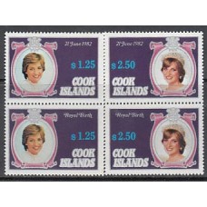 Cook - Correo Yvert 670/3 ** Mnh Personaje