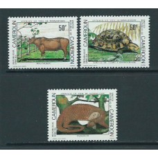 Camerun - Correo Yvert 671/3 ** Mnh  Fauna