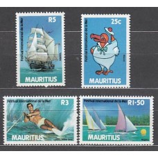 Mauricio - Correo Yvert 676/9 ** Mnh  Barcos