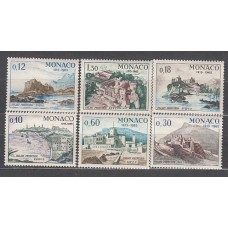 Monaco - Correo 1966 Yvert 677/82 ** Mnh  750 aniversario del Palacio