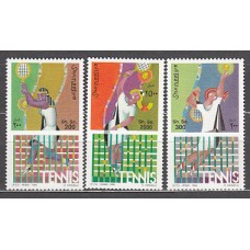 Somalia - Correo Yvert 680/2 ** Mnh  Fauna tenis