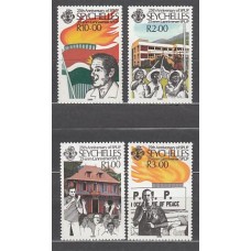 Seychelles - Correo Yvert 687/90 ** Mnh