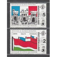 Seychelles - Correo Yvert 699/700 ** Mnh