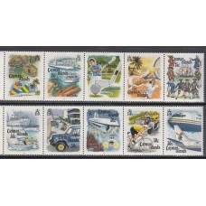 Caimanes - Correo Yvert 708/17 ** Mnh